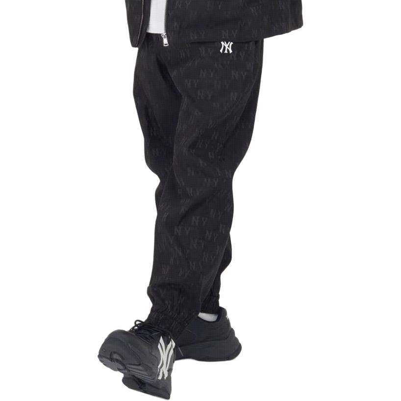 New MLB Knitted Sports Pants Unisex Black 3AWPM0141-50BKS