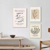 Nordisch Minimalistisch Abstrakt Linie Figur Blume Matisse Picasso Wand Leinwand Poster Malerei Drucke Für Wohnzimmer Kunst Dekor
