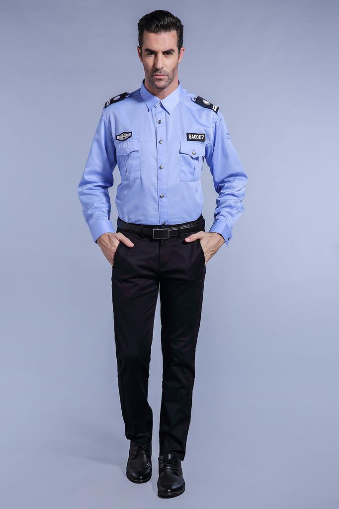 Madrugada Police Officer Cosplay Dandy Police Costume for Size S597 Men, (Small, Blue)