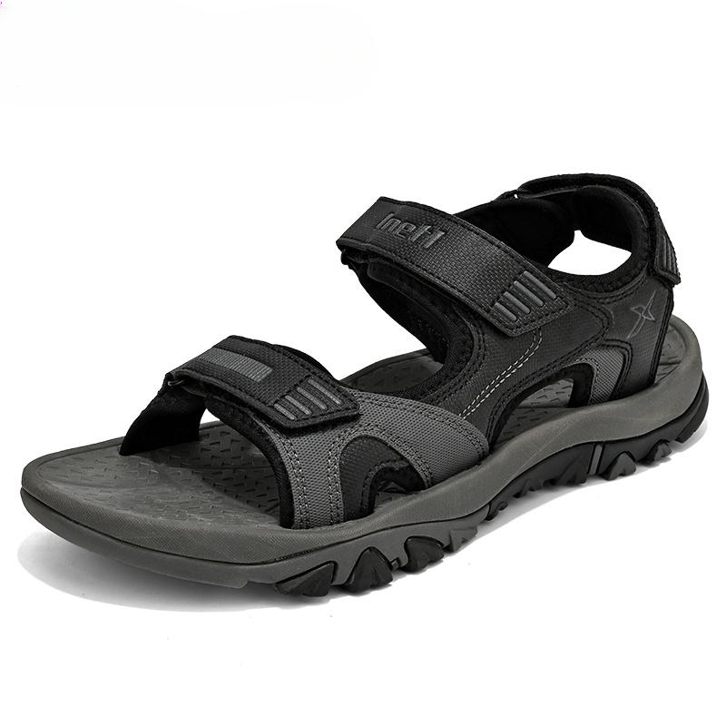 Fashion Summer Outdoor Men's Sandals Non-slip Men's Casual Sneakers Comfortable Beach Sandals Plus Size Men's Breathable Wading Sandals