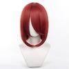 Eileen Cosplay Medium Red Wig, Fluffy Hair, 40cm, Universal Cosplay Wig, Unisex, Heat Resistant, Event Wig, with Net