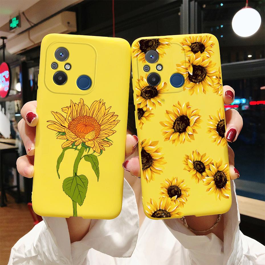 For Xiaomi Redmi 12C Case Cute Love Heart Phone Case Bumper Back Shockproof Soft TPU Cover For Redmi 12C 12 C Case Fundas 6.71''