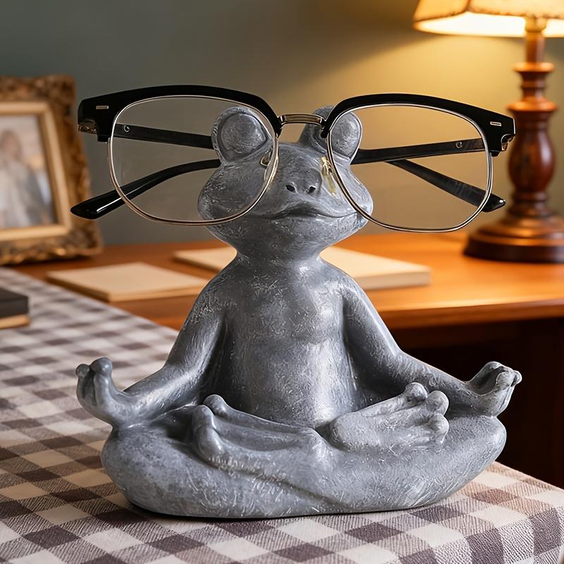 2pc Frog Eyeglass Holder Fashionable Glasses Display Stand