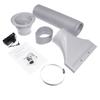 110-220V Portable Exhaust Filter Extractor Fan Set Model Turn Table Fiberglass Filter Sponges LED Airbrush Paint Spray booth Kit