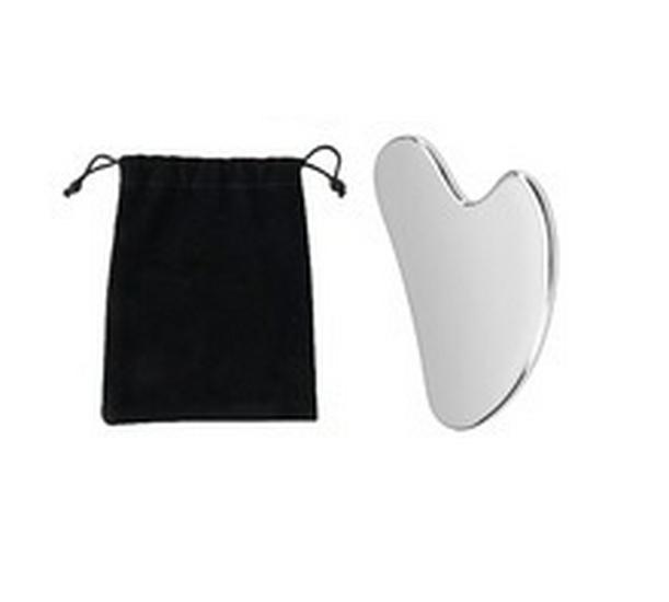 Stainless Steel Gua Sha Heart-Shaped Face & Body Massager