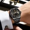 VA VA VOOM Herren Luxus Quarz Uhr Business Edelstahl Uhr mit Tag und Datum Anzeige Lässige Wasserdichte Uhren mit Werkzeug und Etui