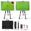 Large Magnetic Aluminum Floor Stand Tactics Board for Coaches with Pen and Eraser