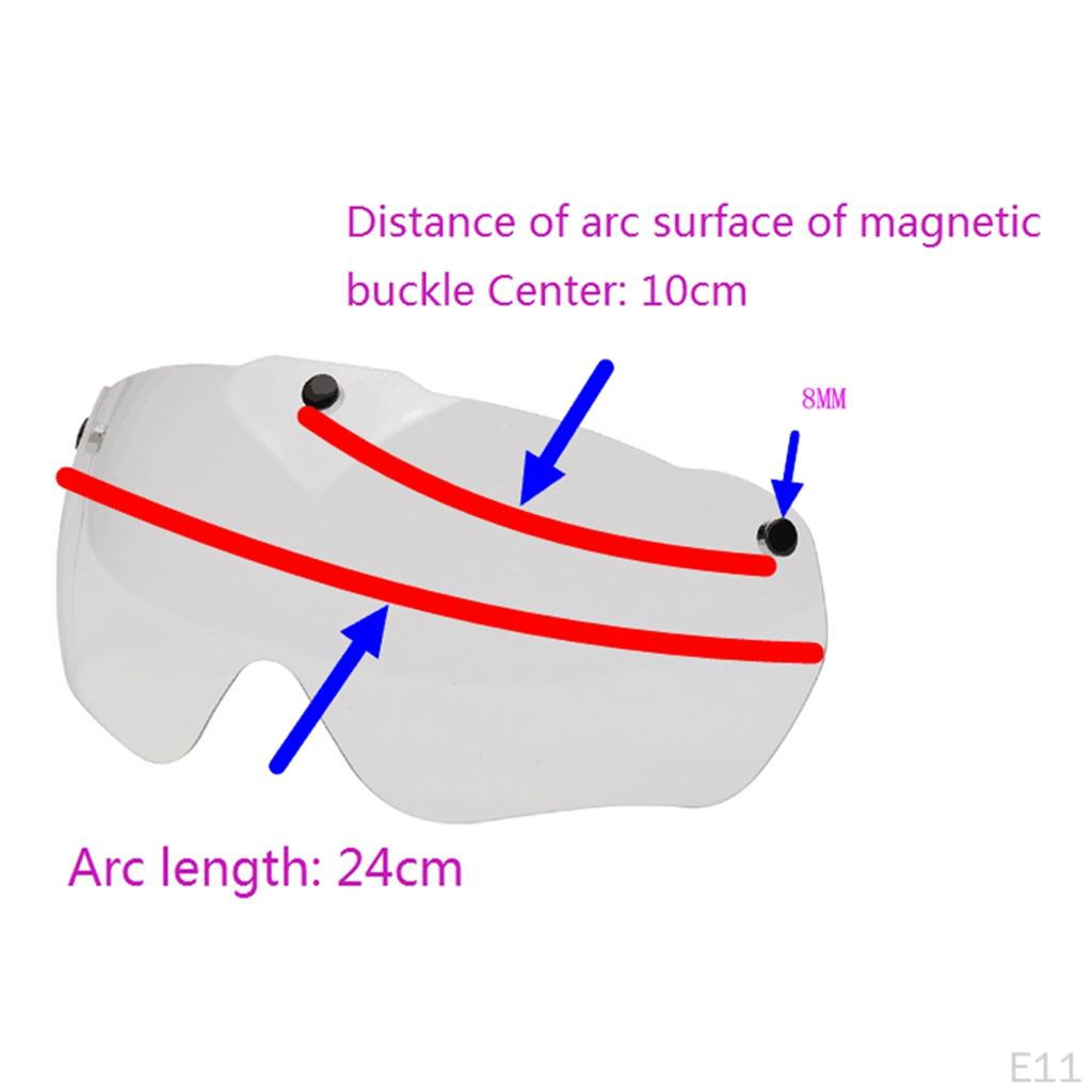 Helmet Glasses Lens Replacement Visor Accessory