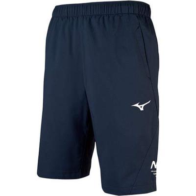 Mizuno MoveCross Deep Navy X Size M Size N-XT Warm-Up Pants, Sweat-Wicking, Quick-Drying, Stretch, Unisex, 32JD8041, White, (Japan M)