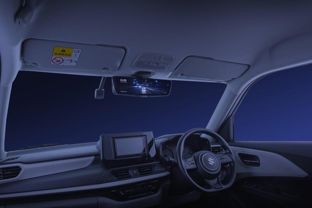 Alpine Digital Mirror Installation Kit for Swift Vehicle-Specific (2023.12-Present) KTX-M01-SF-DS