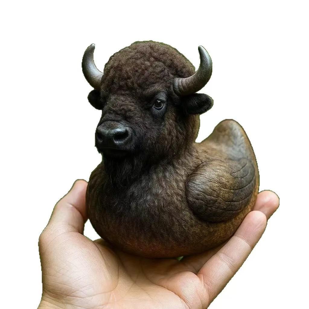 Meraviglie della Fauna Selvatica Collezione Anatre Statuette in Resina Regalo Per Amanti della Natura