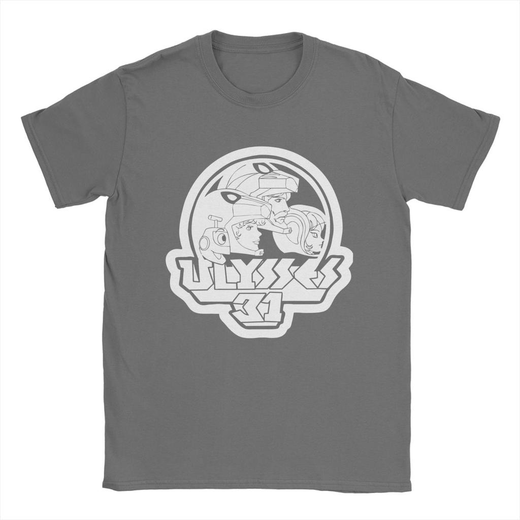 Ulysses 31 T-Shirt Men Cartoon Amazing Pure Cotton Tee Shirt Round Collar Short Sleeve T Shirts Plus Size Clothes