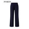 PORTS Women's Autumn Straight Wide-Leg Casual Pants