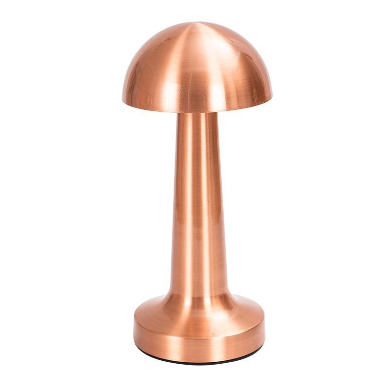 Rechargeable Table Lamp Metal Touch Decor for Bar Coffee Table Restaurant Decoration Light Desk LED Night Lights Bedroom