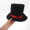 Snowman Hat Christmas Red Ribbon Soft Dress-Up Hat Holiday Winter Party Costume Festive Snowman Accessory Winter Hats Women