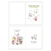Sanrio Birthday Celebration Sanrio Characters Picture Book Box Message Card 656313 (SANRIO)