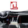 Red Center Console Gear Shift Panel Trim Cover For Toyota Tacoma 2024+