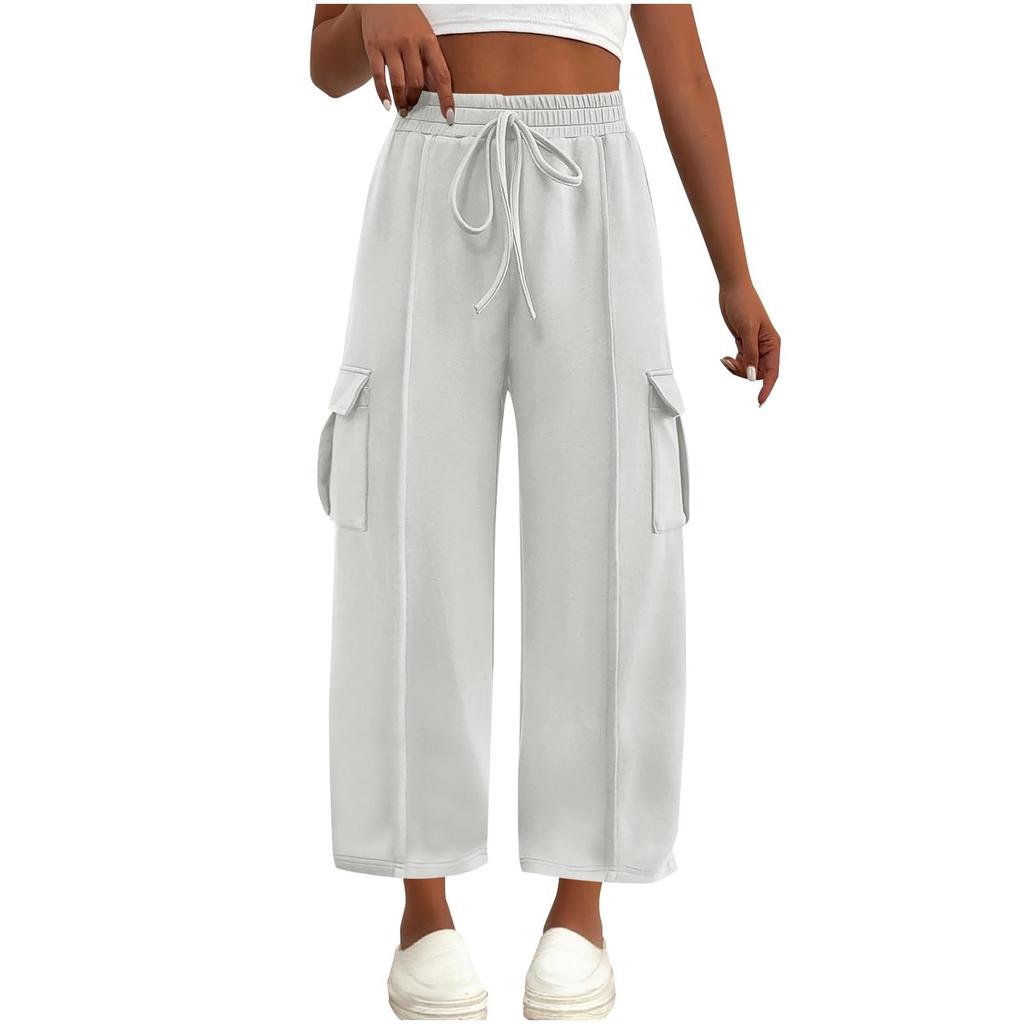 Womens Casual Wide Leg Trousers  Travel Vacation Outfits