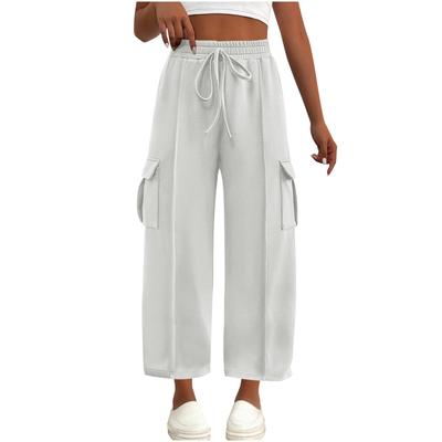Womens Casual Wide Leg Trousers  Travel Vacation Outfits