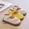 Girls' Sandals New Arrival Breathable Versatile Princess Shoes for Baby Girls, Hollow-Out Soft-Sole Half Sandals