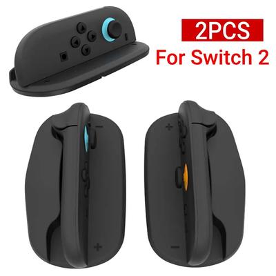 2er-Set Controller-Maus-Dock, linke + rechte Controller-Halterung, Ständer, Griffhülle für Switch 2 Joy-Con Gaming-Zubehör