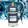 12V 60W Hohes Drehmoment Einstellbare Drehzahl Metallgetriebe Permanentmagnet DC Getriebemotor(10.210 U/min)
