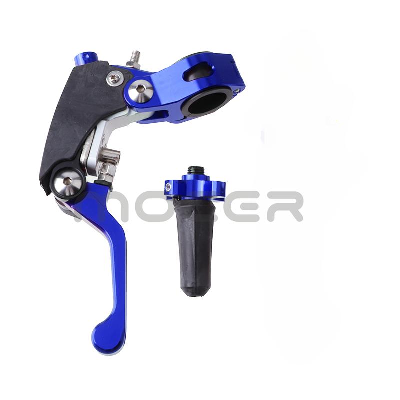 Racing CNC Aluminum Foldable 360 Clutch Brake Levers Handle Save Effort For CR CRF YZF EXC Bosuer Kayo T2 T4 T6 K2 K6 K6R KT250