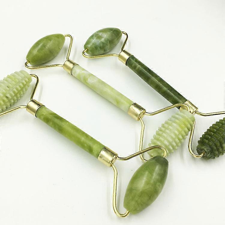 Soins Personnels de Luxe: Ensemble Gua Sha en Pierre de Jade et Rouleau Facial, Outils Anti-Âge et de Relaxation Corporelle