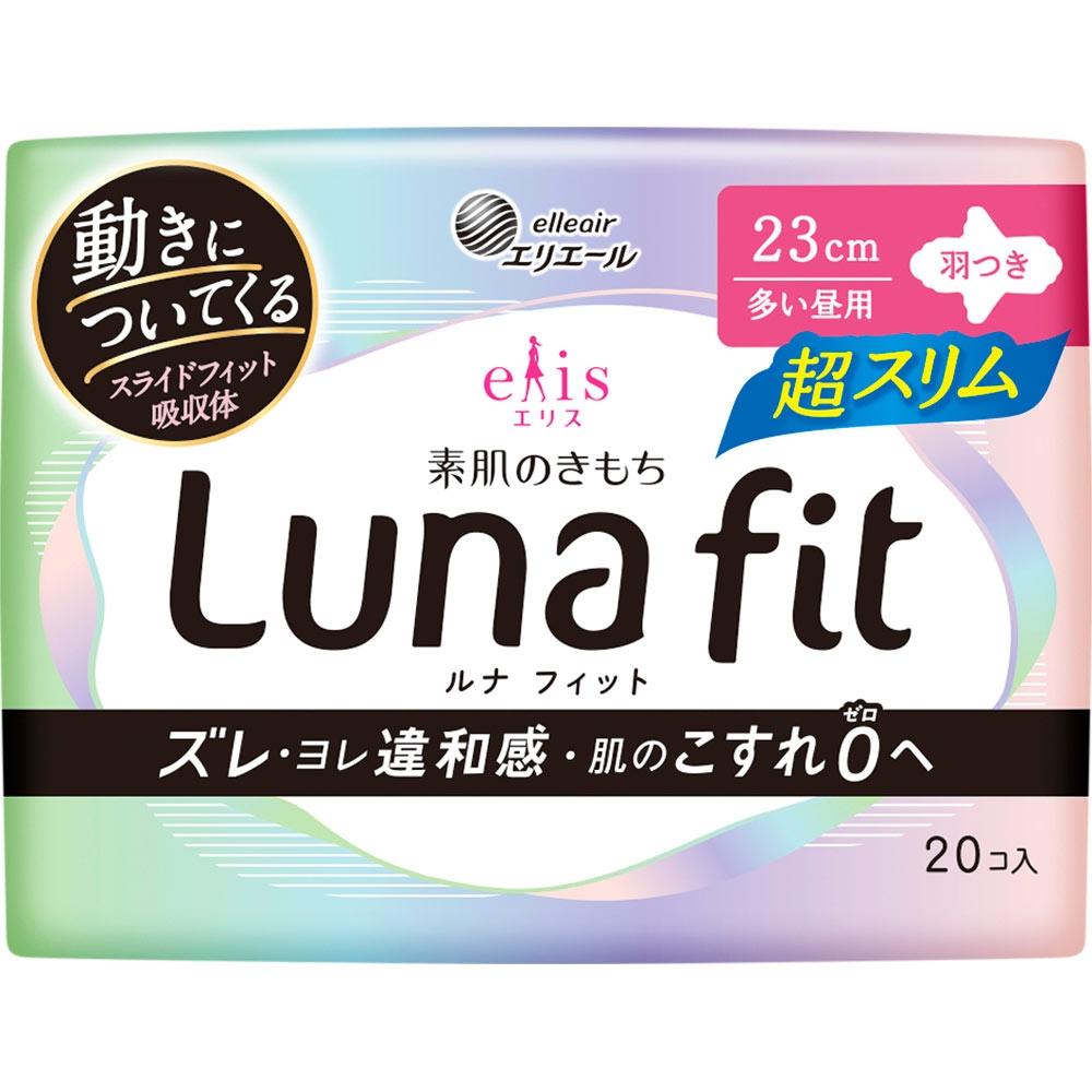

Ellis Bare Skin Feel Lunafit Super Slim With Wings 20 Sheets Daio Paper