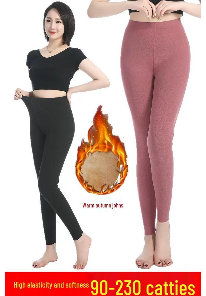 Women's Plus Size Thermal Cationic Pants - Autumn/Winter - Extra Wide & Large Fit