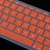 Thin Waterproof Washable Silicone Keyboard Spanish Phonetic Film European Fits for 11inch