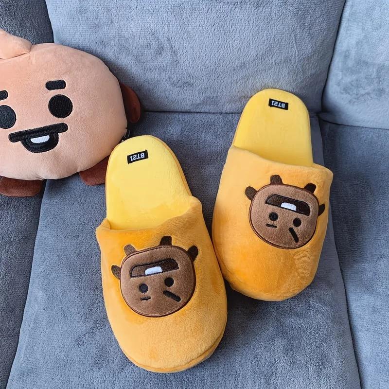 BT21 Cotton Slippers - One Size Fits All