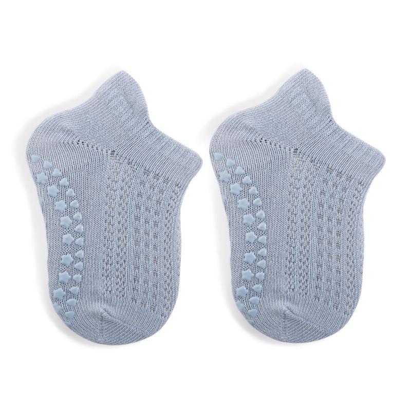 Bawełniane skarpetki antypoślizgowe dla niemowląt i małych dzieci - styl wiosenno-jesienny