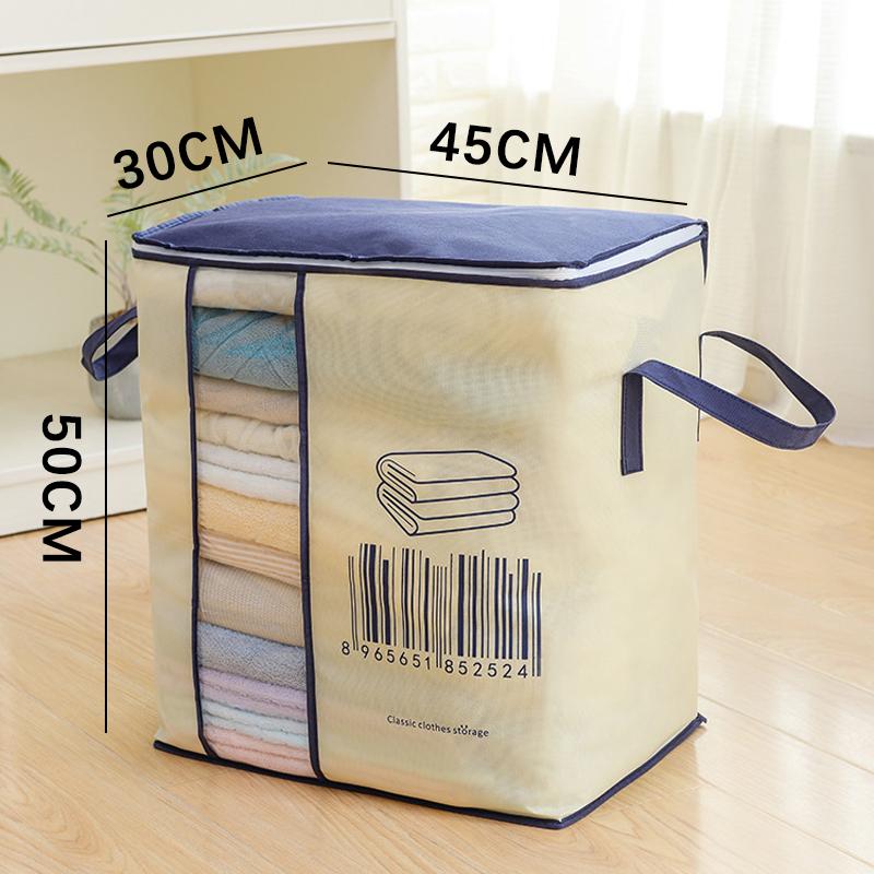 Quilt Storage Bag Household Wardrobe Quilt Clothes Organizer Large Capacity Blanket Sorting Bags Dust-proof Moving Bag