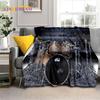 Drum Kit Drum Stand Set Music Instruments Soft Flannel Blanket for Beds Bedroom Sofa Picnic,Throw Blanket Outdoor Leisure Gift