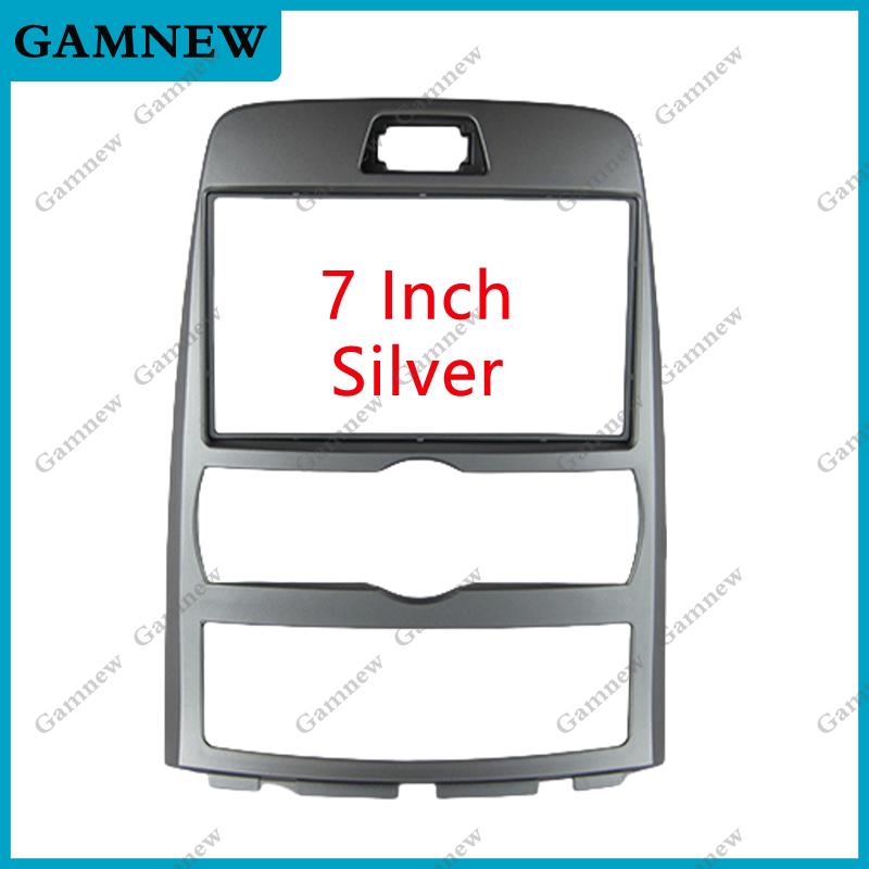 7 Inch Car Frame Adapter Android Radio Dash Fitting Panel Kit For HYUNDAI Genesis Coupe Rohens Coupe 2008-2012 (Auto Aircon)