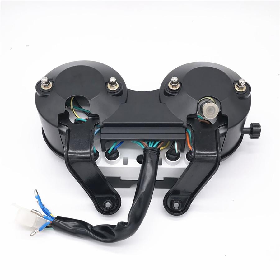 12V Motorcycle Odometer Speedometer Tachometer Oil Gauge Meter For Yamaha YBR125