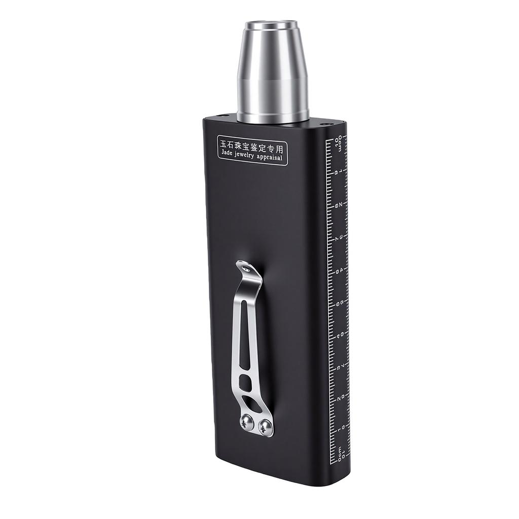 Jade Identification Flashlight Super Bright 2 Level Brightness 7600K 8300K Rechargeable Jade Appraisal Light