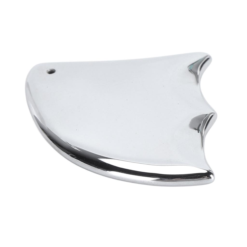 43x40x5mm Fischschwanzform Terahertz Gua Sha Werkzeug Lymphdrainage Entspannen Körper Terahertz Schabewerkzeug