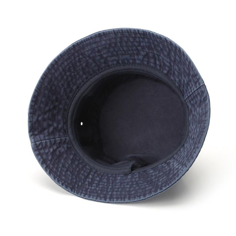 Bucket Hat Cotton Washed Denim Basin Hat Sun Protection Sunshade Sports Leisure Versatile Couple Sun Hat