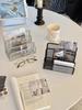 1 Pcs Desk Mail Organizer Small File Holders Letter Organizer Metal Mesh Document Filing Folders Paper Organizer for Desktop