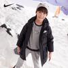 Nike Kids' Mid-Length Hooded Down Jacket