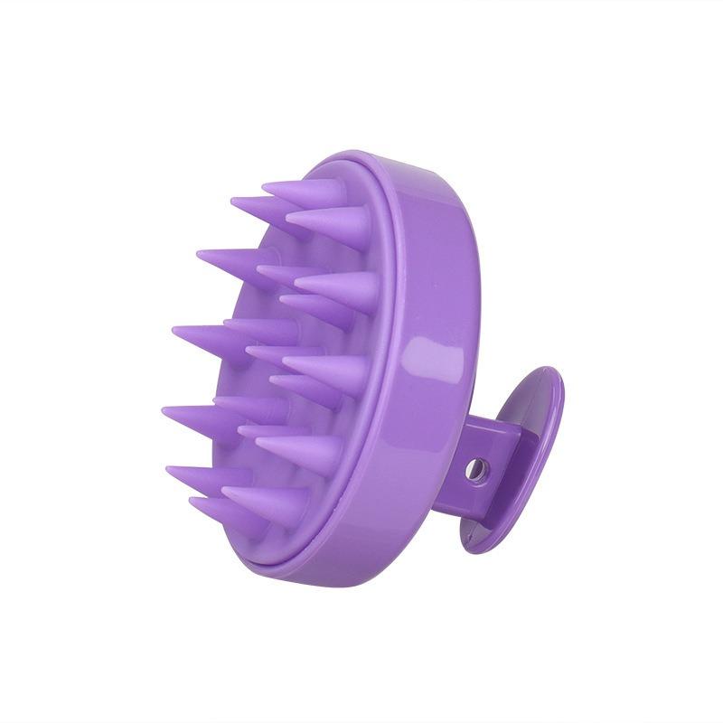Silicone Shampoo Brush Home Shampoo Massage Brush Clean Scalp Itching Scratch Head Relax Body Massager