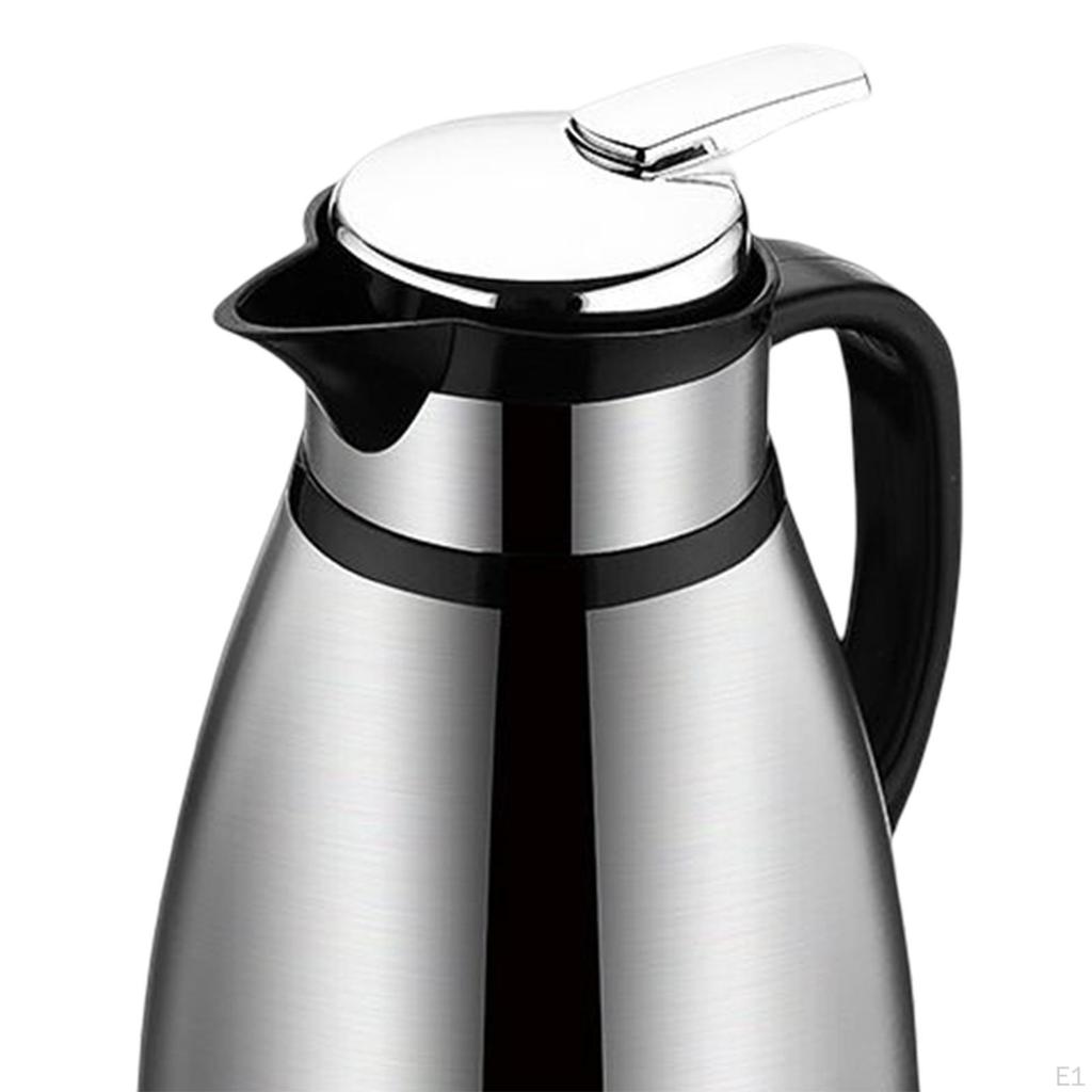 Insulated Coffee Carafe, Double 2, Insulated, Durable, for Meetings