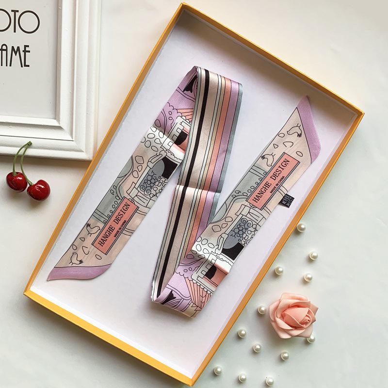 

Летняя декоративная овощная корзина-сумочка с шелковым галстуком-шарфом-бантом