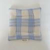Vintage Hand Made Coaster Korean Style Checked Pattern Cotton Coaster Aesthetic Design Soft Placemats Kitchen Accessory