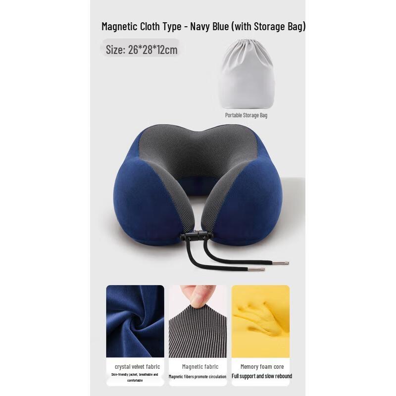 

HANDUNYOU U-shaped Memory Foam Travel Neck Pillow