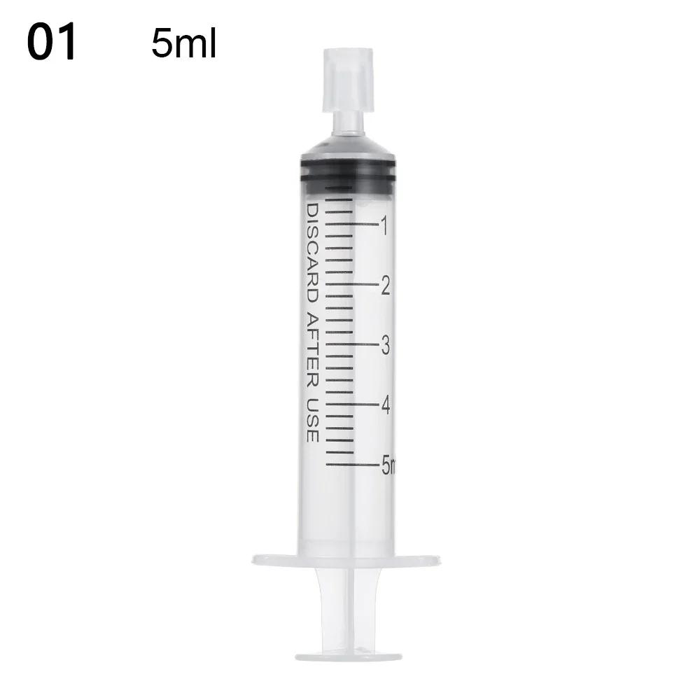 5/10/20ml Plastic Syringe Perfume Dispenser Tools Perfume Nozzle Straight Draw Pump Liquid Bottling Atomizer Cosmetic Container Plastic
