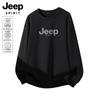 JEEP SPIRIT Men's Trendy Printed Crew Neck Long Sleeve Sweatshirt