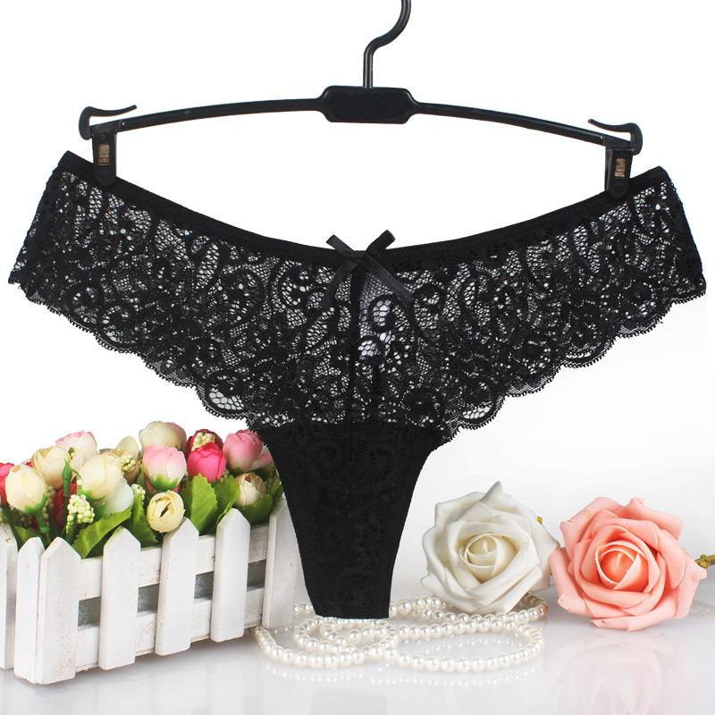 Sexy Ladies Cotton Mesh Transparent Panties Thongs String lingerie Fashion Low-Rise Women Underwear Seamless Briefs 1pcs yq02